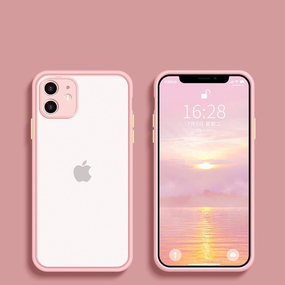 I phone case 12 pro max pink colour - Picture 1 of 5